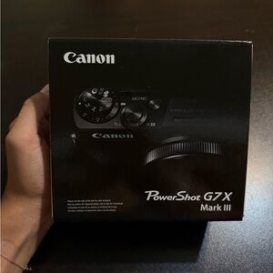 Canon PowerShot G7 X Mark III in Black